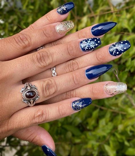 30 Wondrous Winter Nail Design Ideas For 2020 The Glossychic