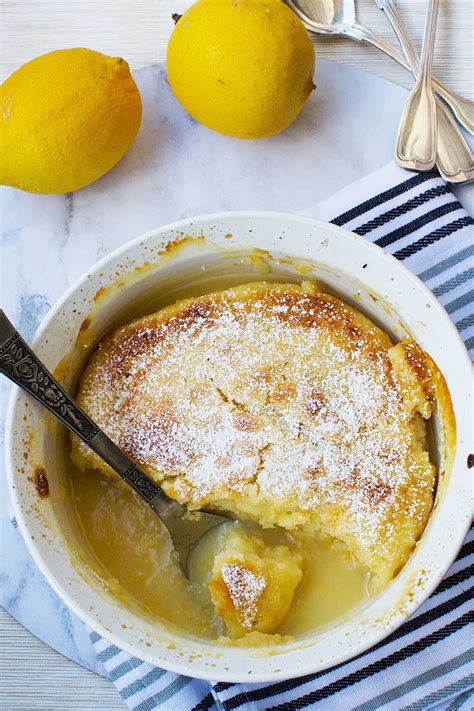 Soufflés are baked in ungreased dishes so they can cling to the sides on their ascent. Easy magic lemon pudding (5 ingredients, no eggs ...