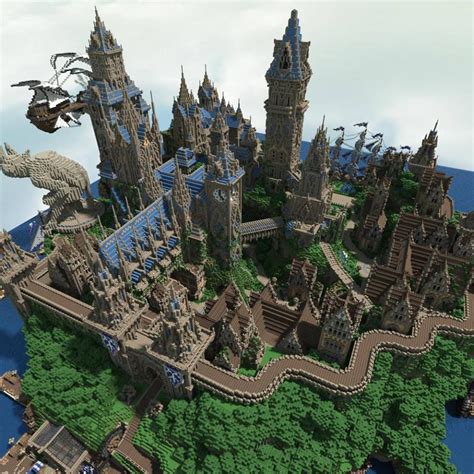 Minecraft Fantasy City