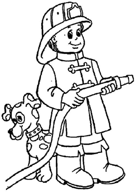 Malvorlagen kinder feuerwehr