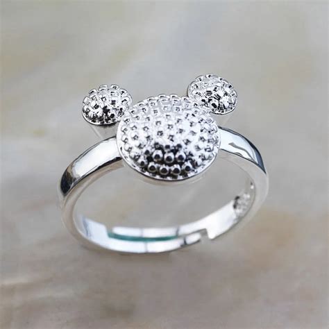 mickey mouse engagement ring