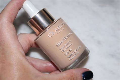 Clarins New Skin Illusion Foundation 2018 Review Before And After