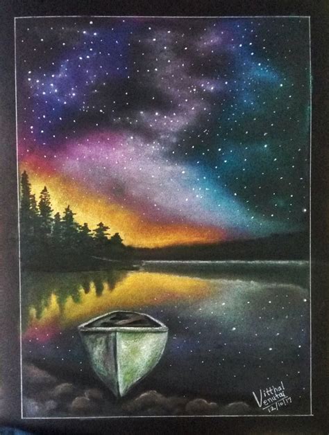 Pin By Oak Road Designs On Drawing Tutorials Night Sky Painting Sky