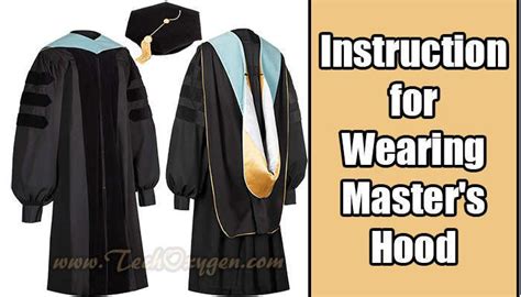 How To Correctly Wear The Masters Hood Texas State University