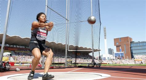 canadian camryn rogers shatters women s ncaa hammer throw record