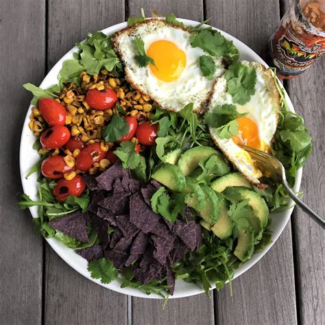 Mexican Brunch Salad With Pan Charred Vegetables Jackie Newgent