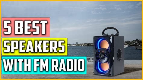 Top 5 Best Bluetooth Speakers With Fm Radio Reviews 2023 Youtube