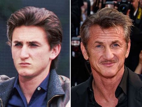 Actors Of The 80s Then And Now Sean Penn Acteurs Filmsterren