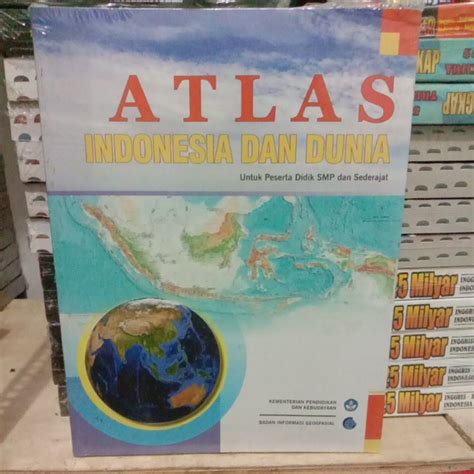 Jual BUKU ATLAS INDONESIA DAN DUNIA ORIGINAL Shopee Indonesia
