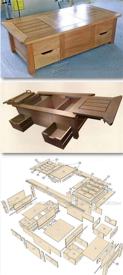 Coffee Table Plans Furniture Plans And Projects
