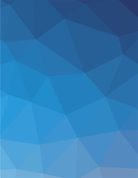 Blue Low Poly Pattern Openclipart