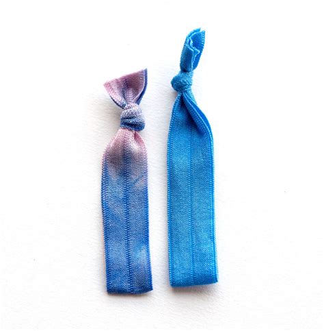 The Mini Tie Dye Hair Tie Package Mane Message