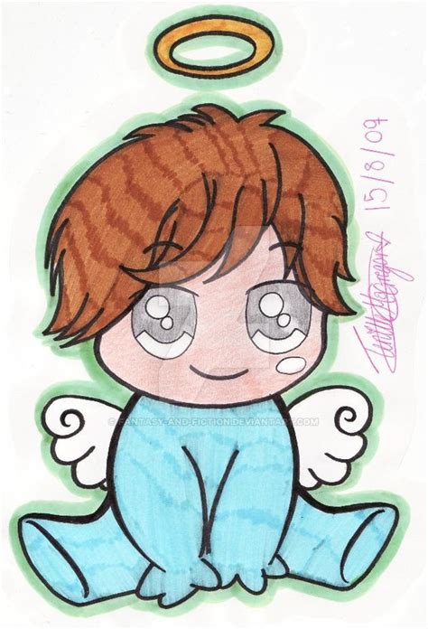 Anime Baby Boy Angel By Fantasy And Fiction On Deviantart