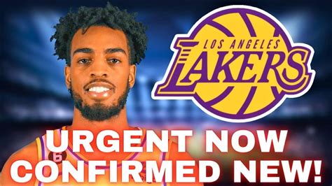 🚨bomb News Lakers Fan Will Shocked To See This News Lakers News Today Los Angeles Lakers