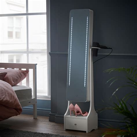 Check spelling or type a new query. Beautify Freestanding Mirror with Storage Jewellery Makeup ...