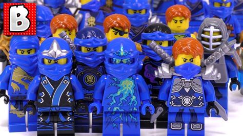 Every Lego Jay Ninjago Minifigure Ever Made Collection Review