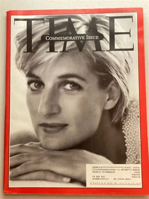 Time Magazine Commemorative Issue Diana Princess Of Wales September 15