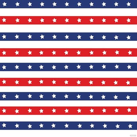 American Flag Pattern Vector In Illustrator Svg Eps  Png