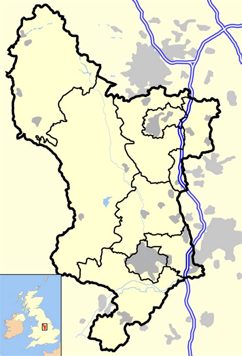 From wikimedia commons, the free media repository. File:Derbyshire outline map with UK.png - Wikipedia