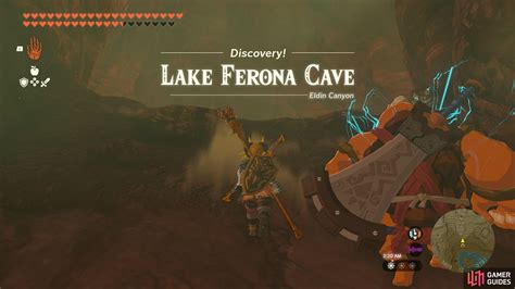 Lake Ferona Cave The Legend Of Zelda Tears Of The Kingdom Database