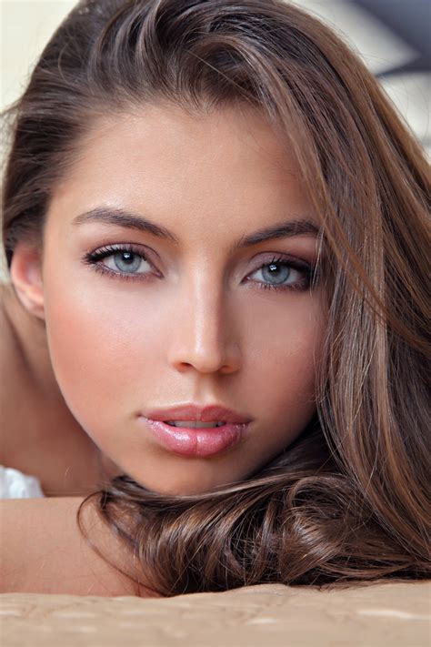 Wallpaper Metart Women Blue Eyes Looking At Viewer Brunette Model Valentina Kolesnikova