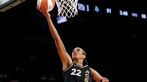 Aja Wilson Who Helped The Las Vegas Aces Win Their 1st Wnba Title