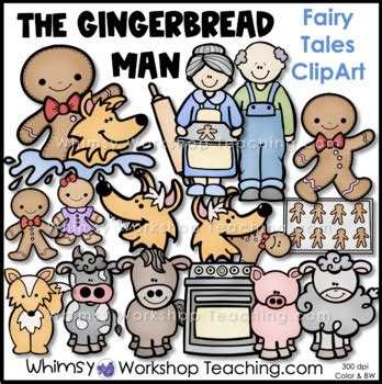 Taylan requested a gingerbread man and so that's what he became. Gingerbread Man Clip Art by Whimsy Workshop Teaching | TpT