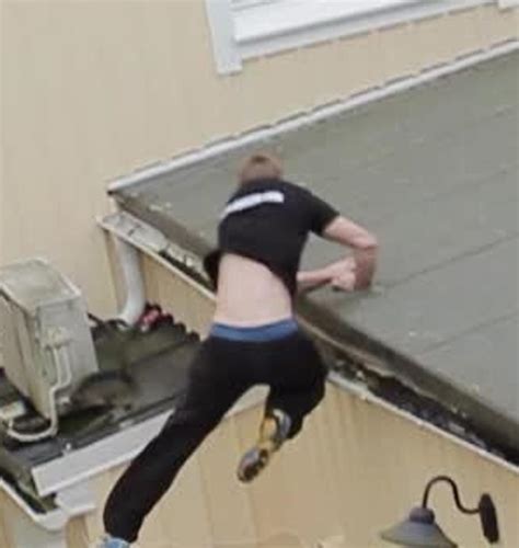 Roof Jump Parkour Face Into Roof Gutter Jukin Licensing