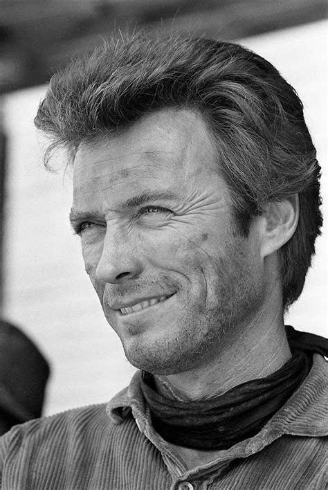 “close Up Of Clint Eastwood On The Set Of Hang ‘em High 1968” Clint