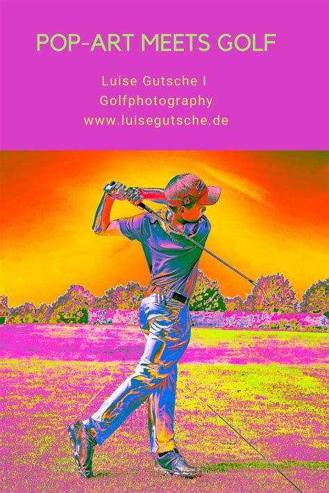Pop Art Meets Golf Golf Fotografie Artpop Golf Bilder