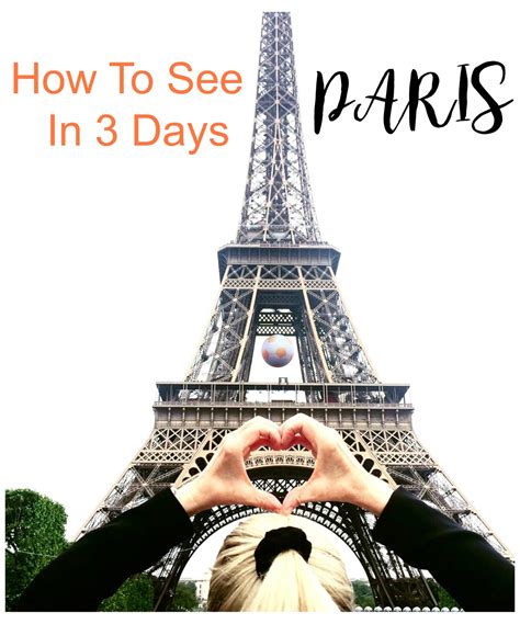 How To See Paris In Three Days SheShe Show
