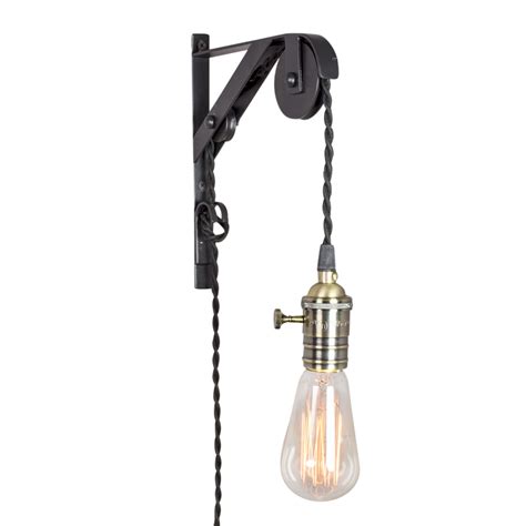 Ceiling fans have become very useful in those scorching summer days. Pilchuck Double Pulley Light with Bronze Socket, Plug In ...