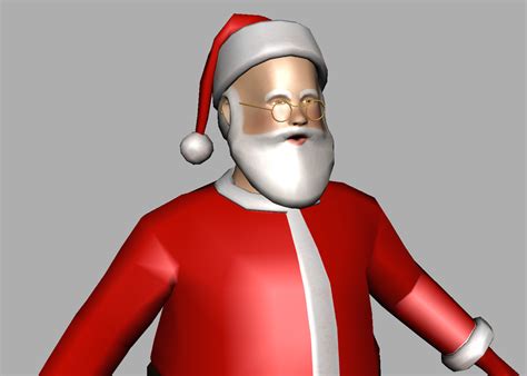 Santa Claus 3d Model Realtime 3d Models World