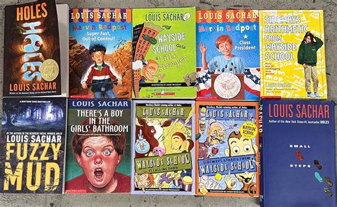 Louis Sachar Youth Fiction Collection Sideways Story Series And More 10 Book Set Louis Sachar