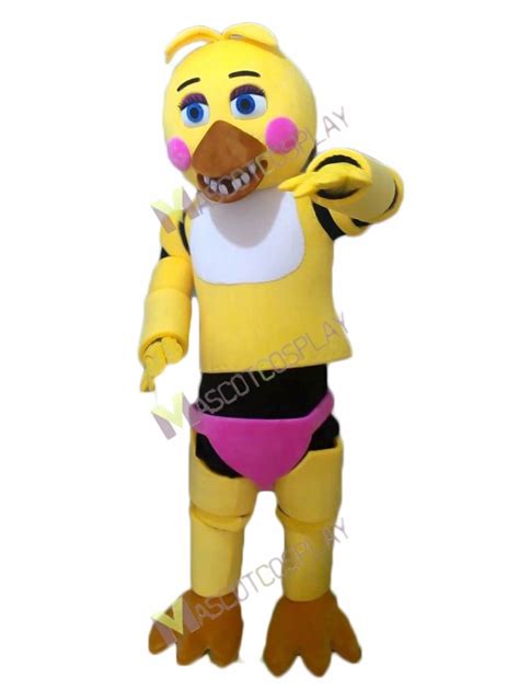 High Quality Adult Fnaf Five Nights At Freddys Toy Chica Mascot Costume