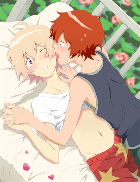 Guranaada Haru Tsuritama Sanada Yuki Tsuritama S Boys Bed Bed Sheet Blue Eyes