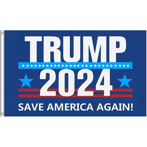 trump flag 2024 save america again 3x5 ft flag donald trump flag for president 2024 re elect