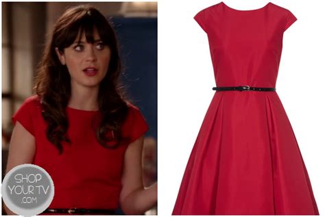 New Girl Season 2 Episode 8 Jess Red Dress Shop Your Tv