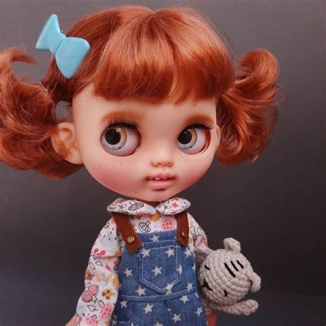 Custom Blythe Doll By Dudutoyfactory Blythe Dolls Blythe Dolls For