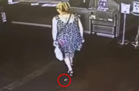 Woman Poos On Floor While Walking Man Immediately Steps In It