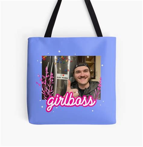 Jschlatt Bags Jschlatt Girlboss All Over Print Tote Bag Rb0907 Mcyt