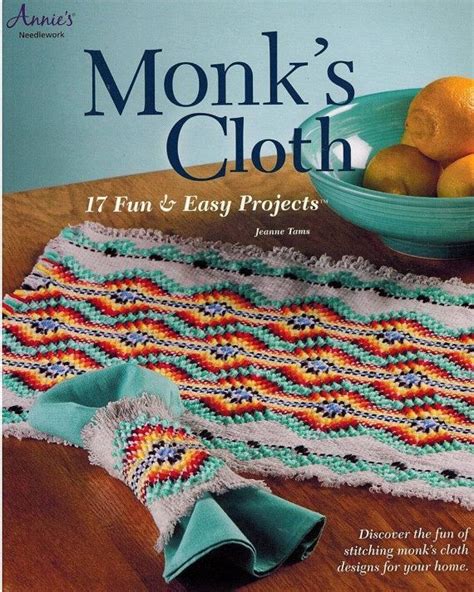 Monks Cloth 17 Fun And Easy Projects Annies Etsy Swedish Weaving