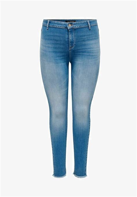 Only Carmakoma Jeans Skinny Fit Light Blue Denimlight Blue Denim Zalandode
