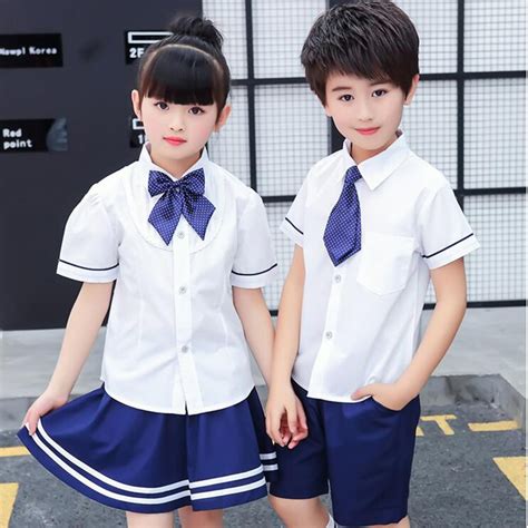 Children Japanese Korean School Uniforms For Girls Boys