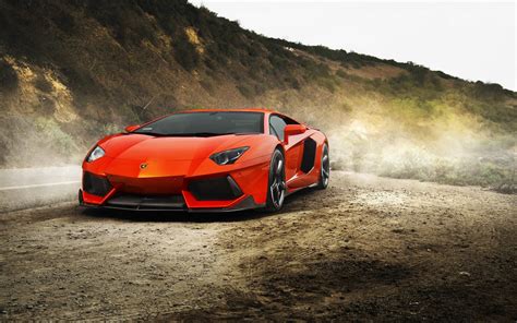 Fondos De Pantalla Vehículo Lamborghini Aventador Coche Deportivo