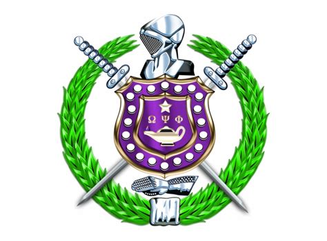 Omega Psi Phi Shield Vector At Collection Of Omega
