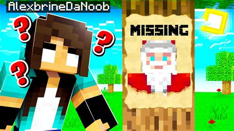 Noob Girl Saves Santa From Secret Minecraft Prison Youtube