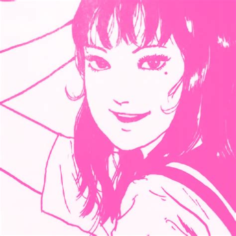 Tomie Pink Icon Anime Mangá Icons Everything Pink