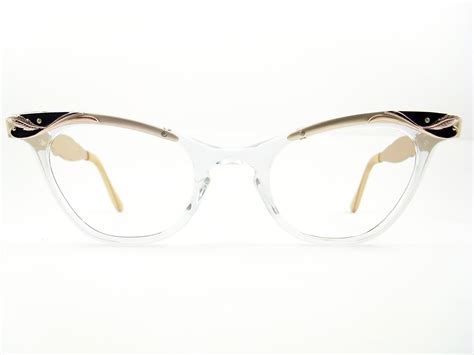Vintage Eyeglasses Frames Eyewear Sunglasses 50S: VINTAGE CAT EYE ...