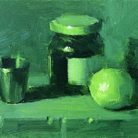 Qiang Huang On Instagram I Did Another Monochromatic Still Life Study